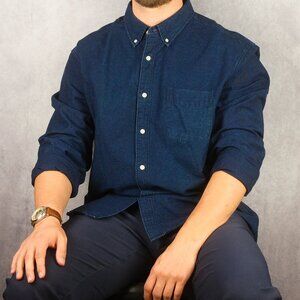 J.Crew Denim Button-Up